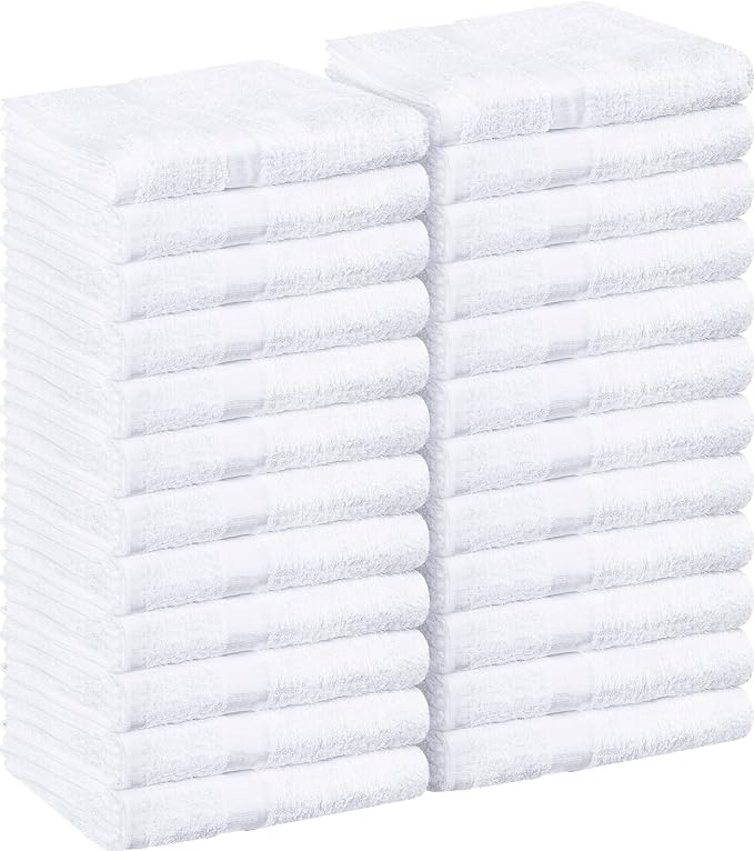 Utopia Towels, Salon Towel, 16 by 27 Inches, Highly Absorbent Cotton Towels by UTOPIATOWELS