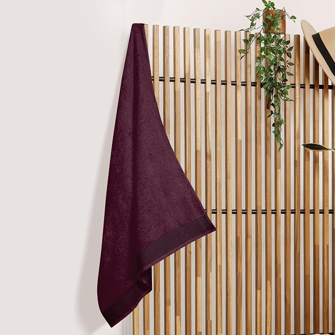 Belizzi Home Cotton 2 Pack Oversized Bath Sheet 35 x 70, Large Bath Sheet - Image 2