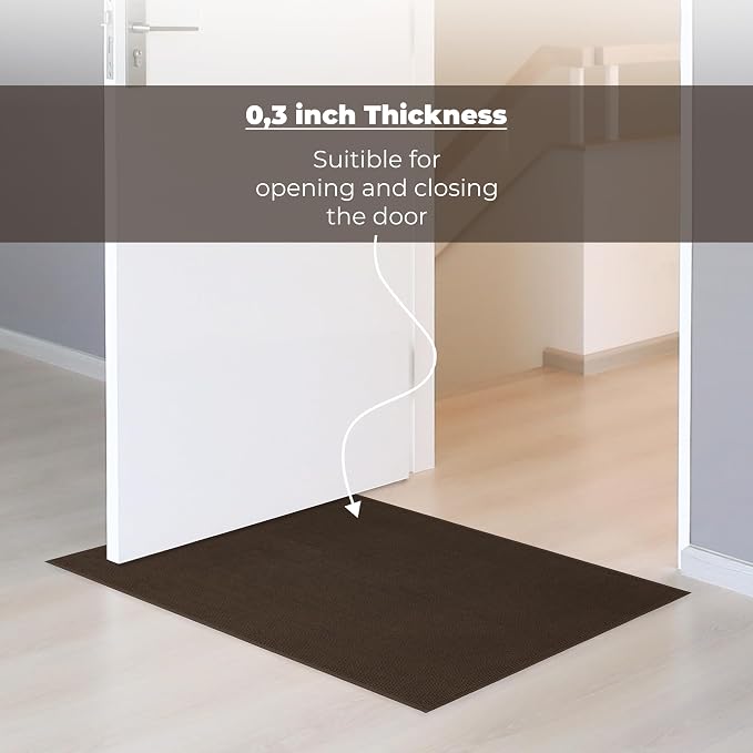 Cotton Paradise 100% Cotton Non Slip Bath Mats - Image 4