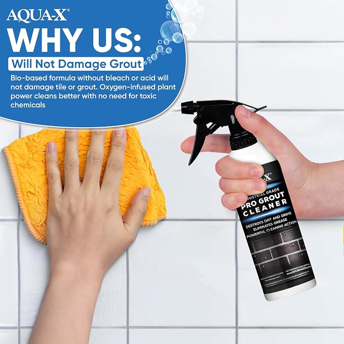 AQUA-X Grout Cleaner 16oz - Image 6