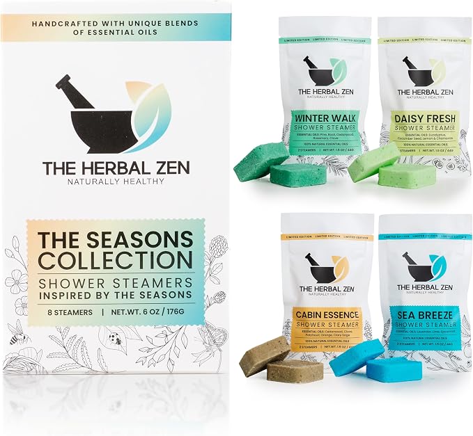 Shower Steamers Aromatherapy Tablets – Variety Pack by TheHerbalZen