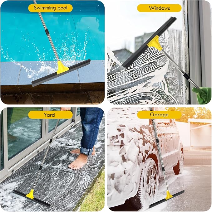 Floor Squeegee for Concrete and Tile Cleaning - Image 6