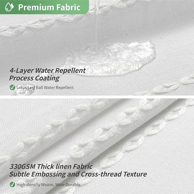 No Hook Stall Shower Curtain - Image 3