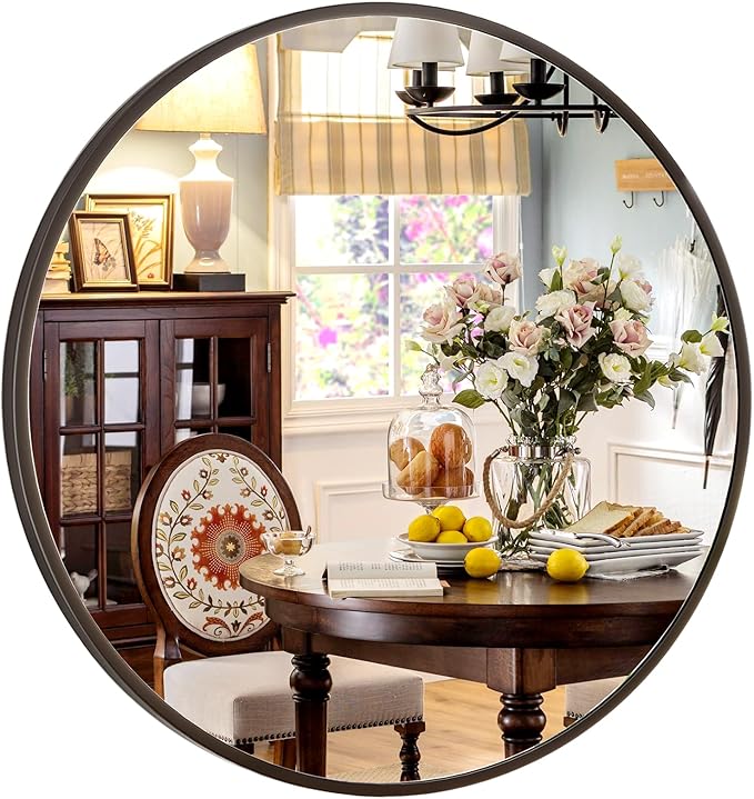 20 Inch Round Mirror - Image 3