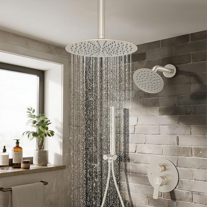 Shower System Shower Faucet Set Rainfall Shower Set - Image 2