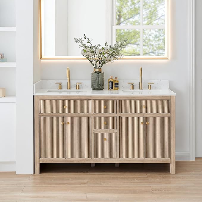 ALTAIR 60 in Bathroom Vanities Double Sink Vanity by ALTAIR