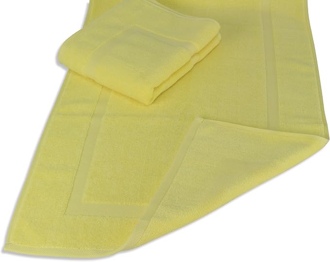 SALBAKOS 100% Turkish Cotton Bath Mat Set 2-Piece - Image 5