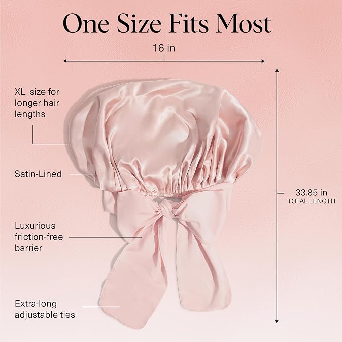 Kitsch XL Satin Bonnet for Sleeping - Image 3