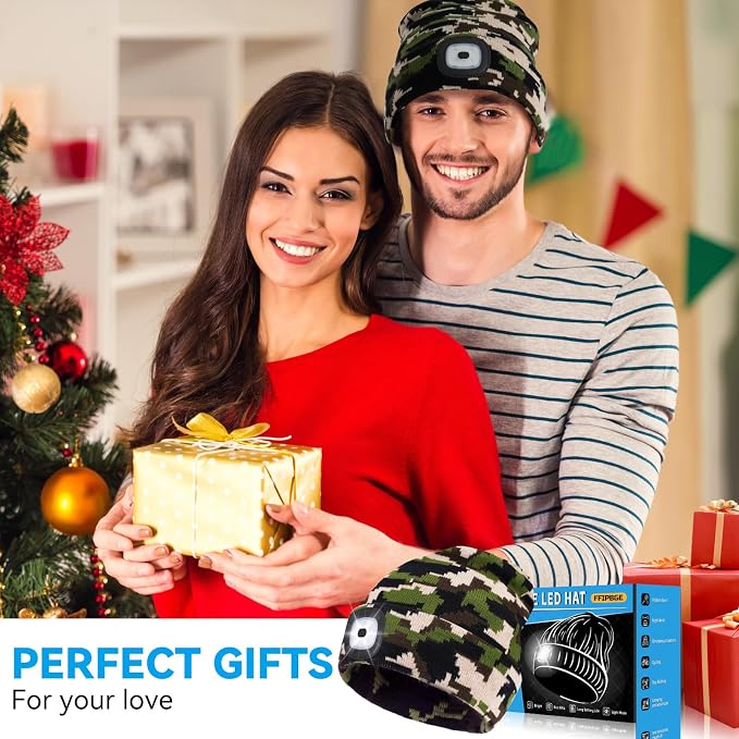 Christmas Stocking Stuffers for Men Adults, Beanie Hats - Image 2