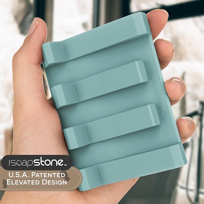 Silicone Soap Dish Self Draining Bar Soap Holder - Image 2
