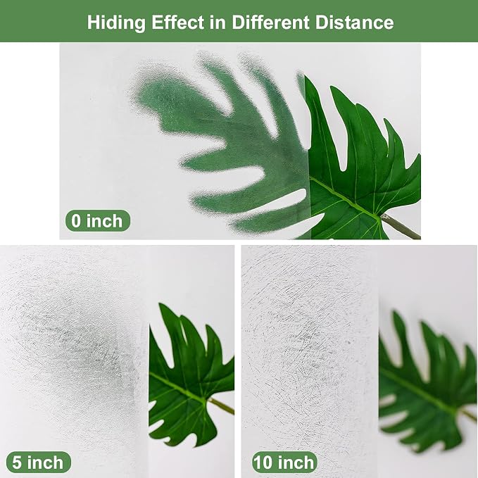 UFRIDAY Frosted Shower Stall Liner 36x72 Inch, EVA Plastic Waterproof Shower - Image 5