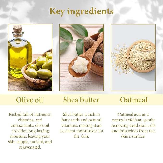 Calithea 3 Pack Soap Bars: Olive Oil Soap - Image 4