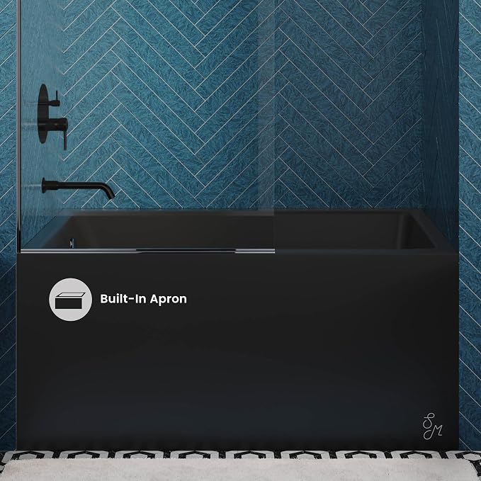 Voltaire 48" X 32" Left-Hand Drain Alcove Bathtub - Image 3