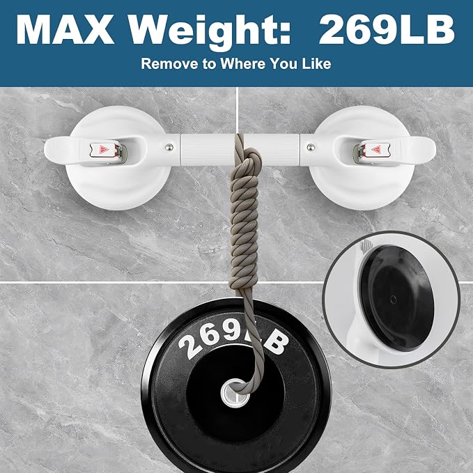 Shower Handle Upgraded 17 inch Grab Bar - Image 4