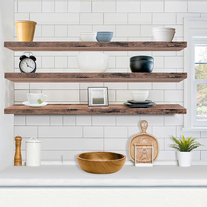 Sorbus Floating Shelves for Wall - Image 2
