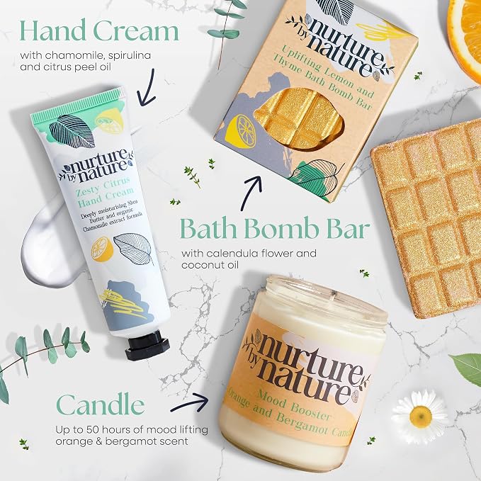 Nurture by Nature RELAX & UPLIFT Spa Kit - Image 3