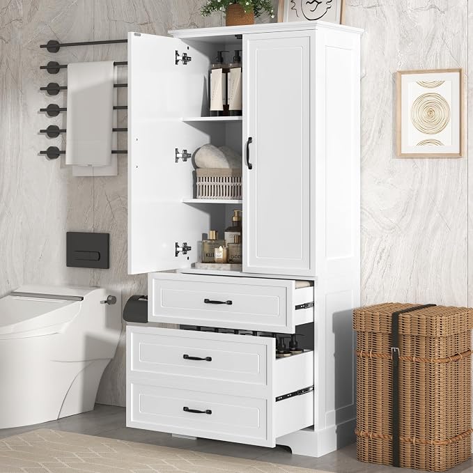 Favfurish 69" Tall Bathroom Storage Cabinet by Favfurish