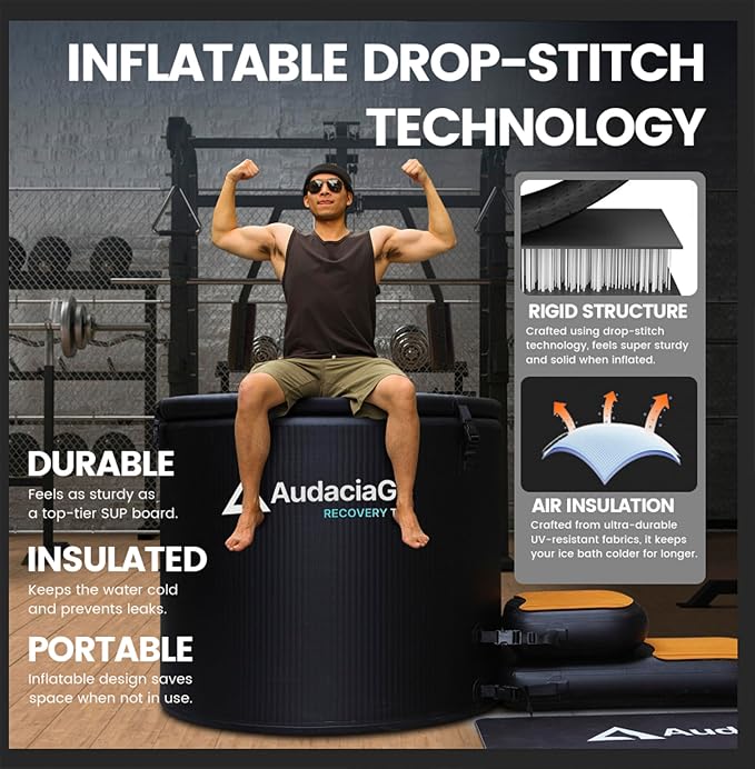XXL Ice Bath Tub for Athletes, Compatible - Image 3
