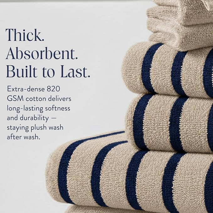 Brooklinen Super-Plush Bath Towel and Hand Towel Set - Image 5