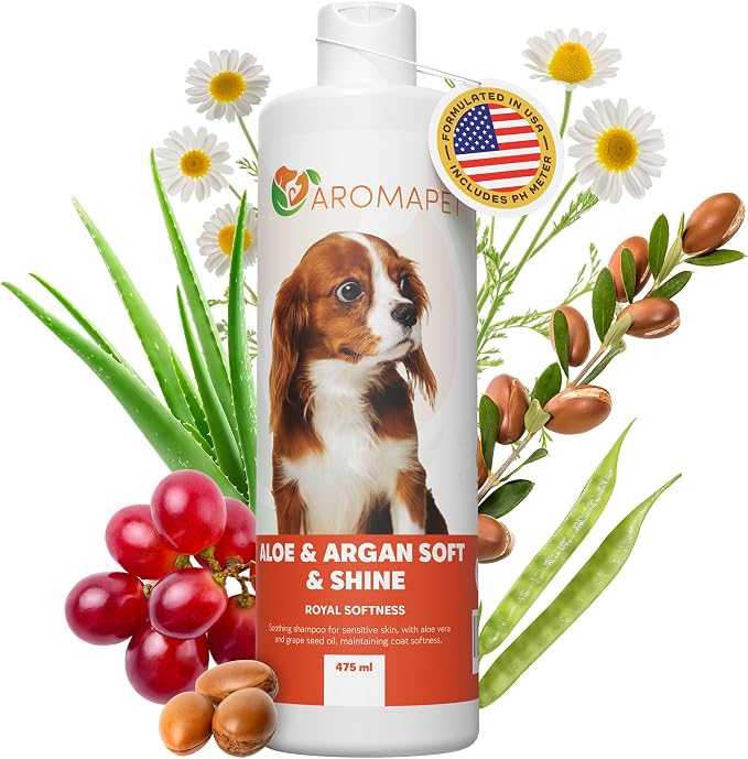 Sensitive Care -Tangle-Free-Silky Shine Softening and detangling Shampoo by AROMAPET