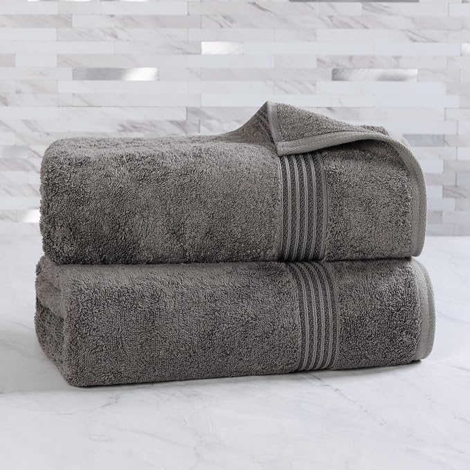 Superior Egyptian Cotton Bath Sheet Set, Oversized Towels by SUPERIOR
