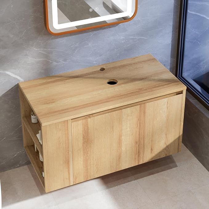 30 Inch Floating Bathroom Vanity by Chyanmoo