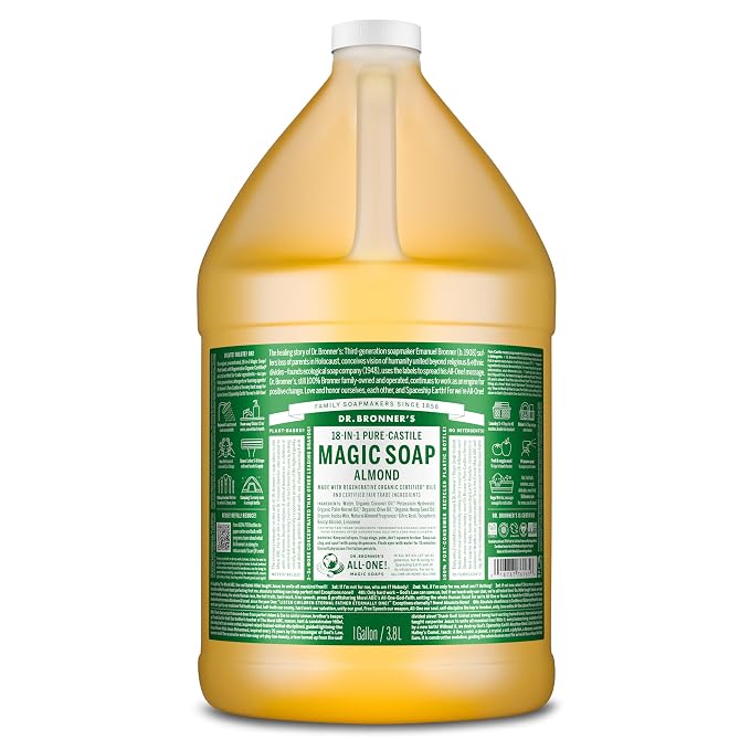 Dr. Bronner's Pure-Castile Magic Soap Liquid by DrBronners