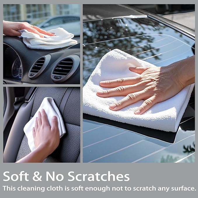 Greenfound Microfiber Cleaning Cloth Roll -80 Pack, Tear Away Towels, Reusable - Image 5