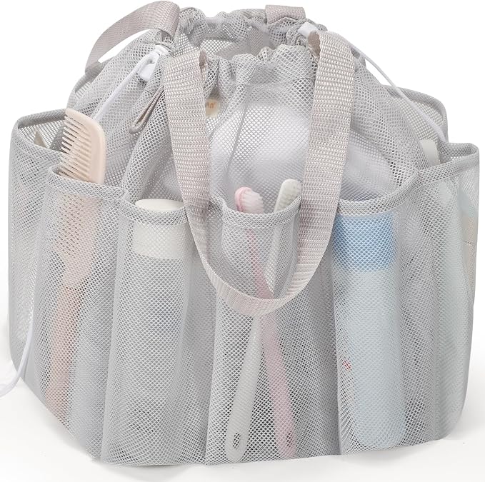 Mesh Shower Caddy Portable by famichan