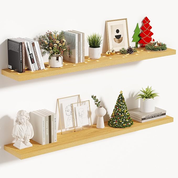 Vivelove 10" Deep Floating Shelves by VIVELOVE