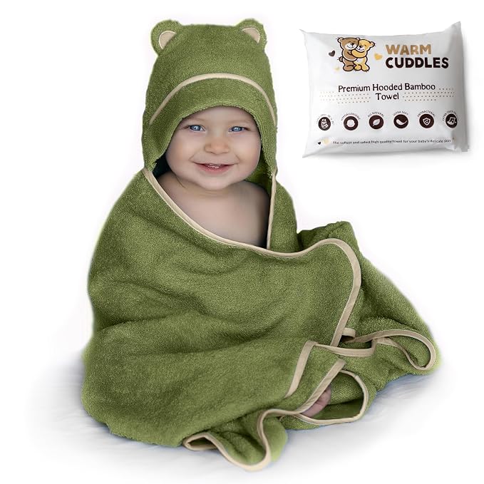 Premium Baby Bath Towel by WARMCUDDLES%C2%AE
