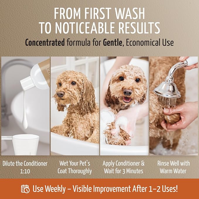 Tauro Pro Line Dog Conditioner for Allergies and Itching - Image 5