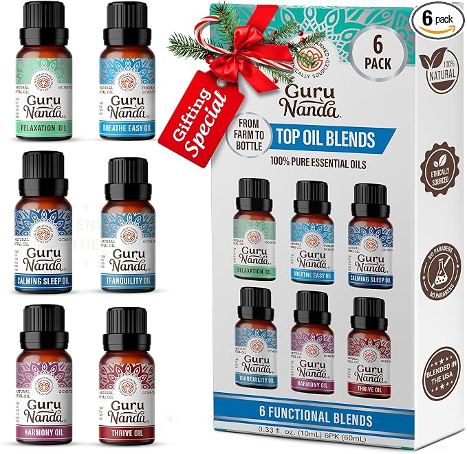 GuruNanda Essential Oil Blends by Gurunanda
