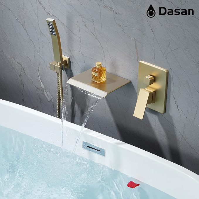 Upgraded Wall Mount Tub Filler Faucet - Image 4