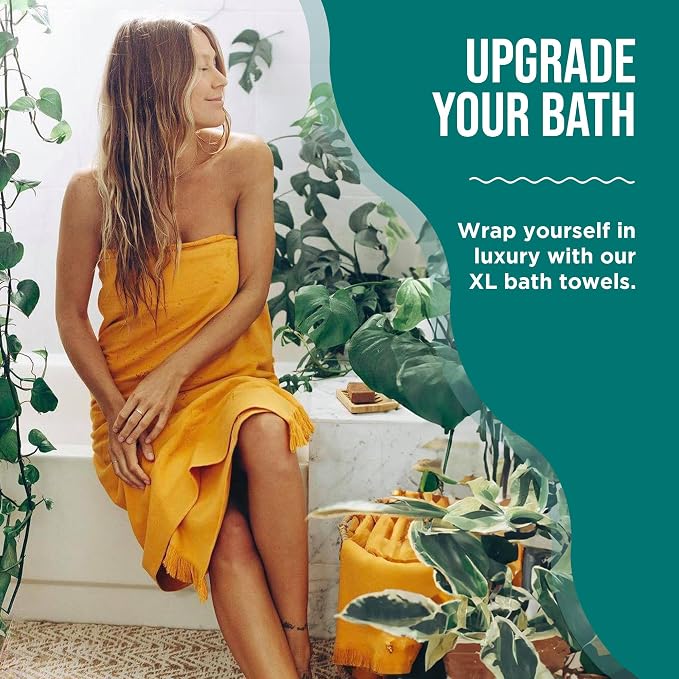 Sand Cloud Turkish Bath Towels for Bathroom - Image 4