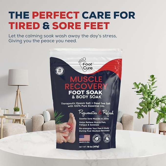 FOOT CURE Tea Tree Oil & Muscle Foot Soak - Image 9
