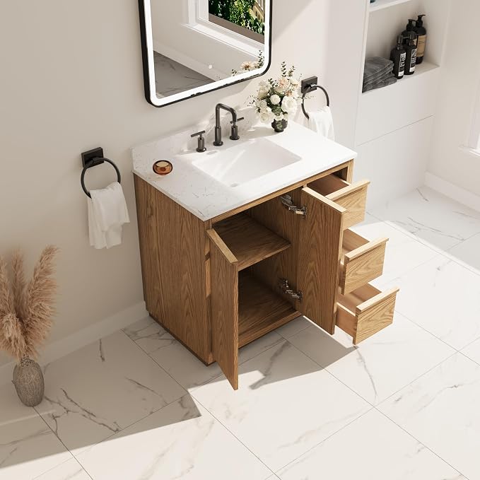 WELLFOR 36" Bathroom Vanity - Image 9