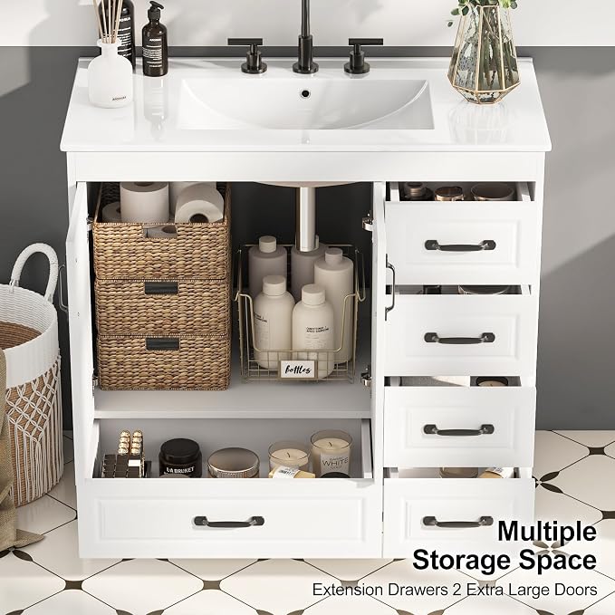 Freestanding Bathroom Vanity - Image 4