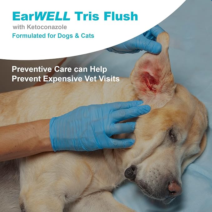VetWELL Dog Ear Cleaner Solution & Infection Treatment - Image 2