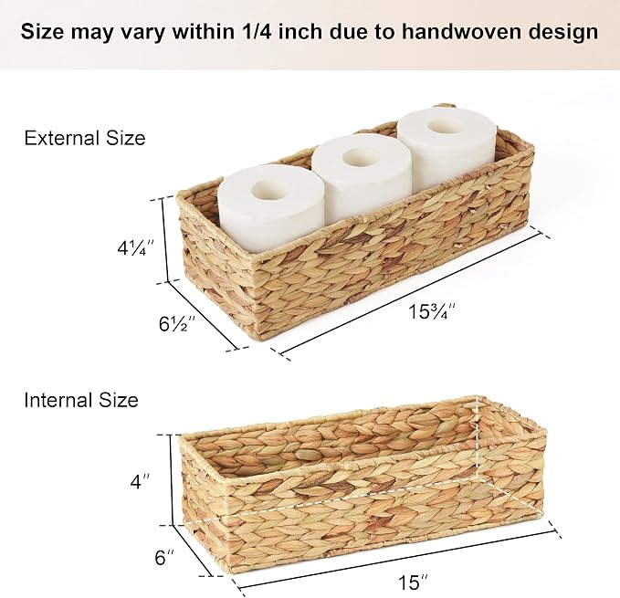 StorageWorks Toilet Tank Basket - Image 3