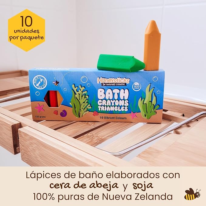 Honeysticks Triangle Bath Crayons Non Toxic - Image 2