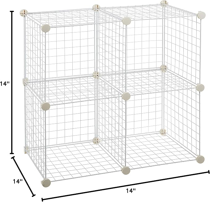 Amazon Basics 4 Cube Storage Organizer - Image 6