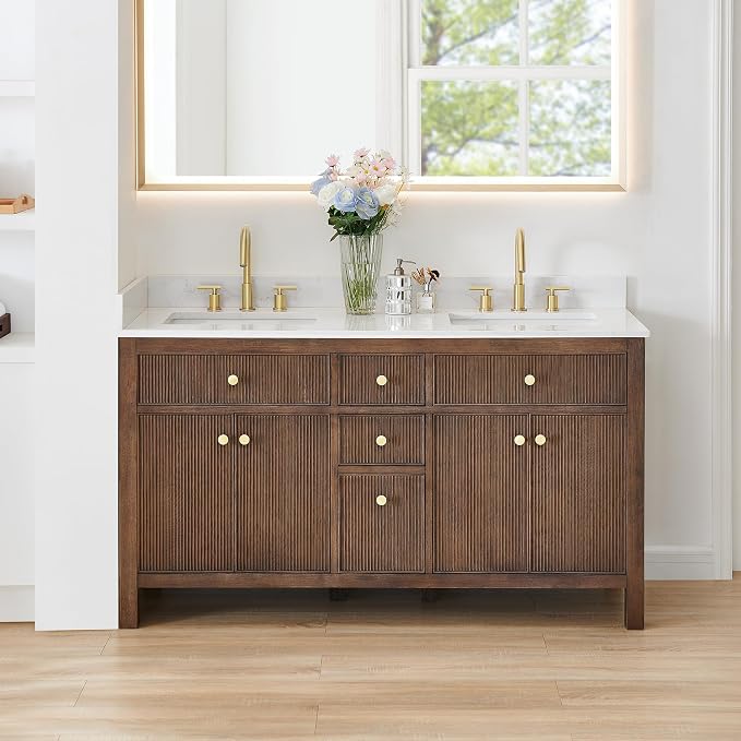 ALTAIR 60 in Bathroom Vanities Double Sink Vanity by ALTAIR