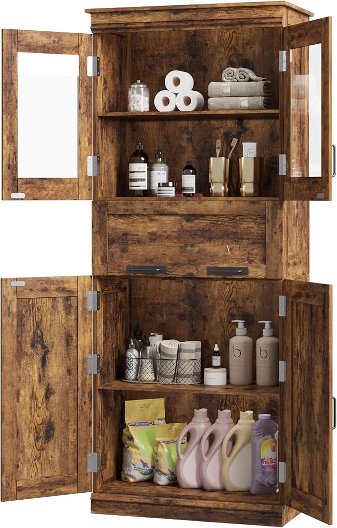 GAOMON 67" Tall Bathroom Cabinet - Image 9