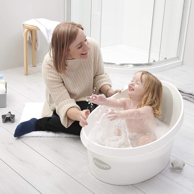 Toddler Bath Tub | Larger Bath for Bigger Kids at Bathtime | Includes Warm and - Image 3