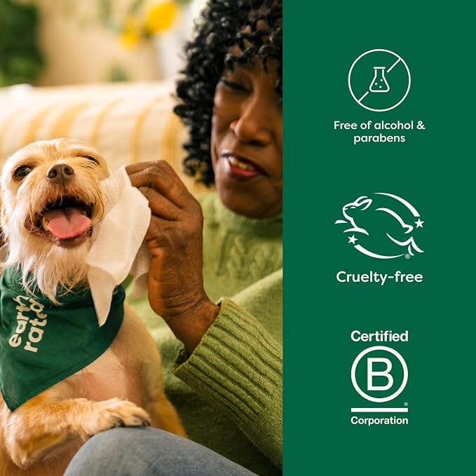 Earth Rated Dog Wipes, Hypoallergenic, Cleaning and Hydrating, - Image 6