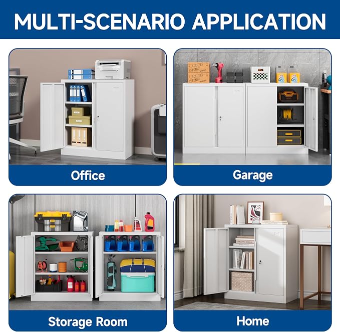 Metal Garage Storage Cabinet - Image 7
