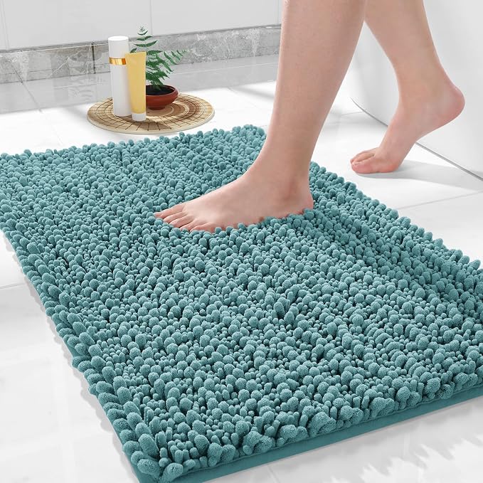 Yimobra Large Bathroom Rugs Non Slip Washable 36x24 Inch by Yimobra