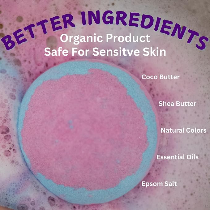EvolutionUSA 1pc Space Bath Bomb - Image 5
