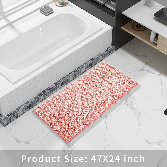 Yimobra Luxury Bathroom Rugs, Extra Soft Chenille Mats - Image 6
